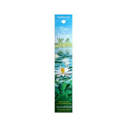 Auroshikha True To Nature Incense Sticks, Frankincense Essence, 10 Gm